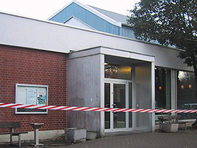 Renovierungsarbeiten im Hallenbad Rodenkirchen