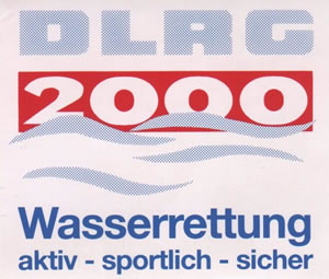 Aufkleber: DLRG 2000