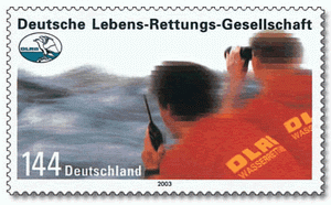 DLRG Sonderbriefmarke von 2003